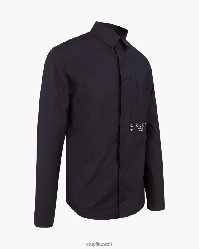 Cruyff أسود رجال قميص ياجو Z02JN834 قميص