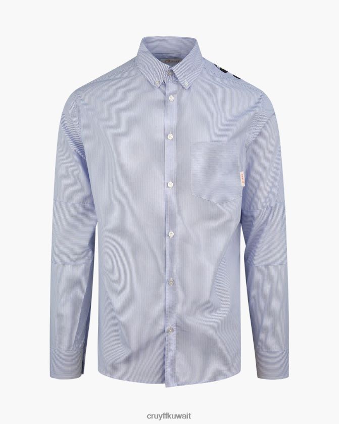 Cruyff أزرق رجال قميص برونو Z02JN836 قميص
