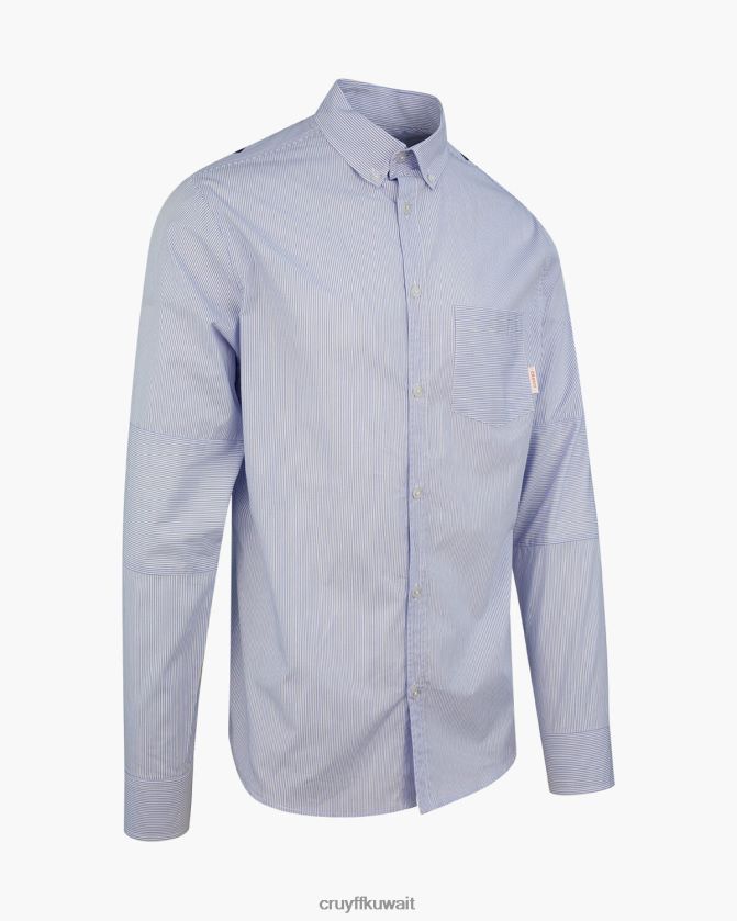 Cruyff أزرق رجال قميص برونو Z02JN836 قميص