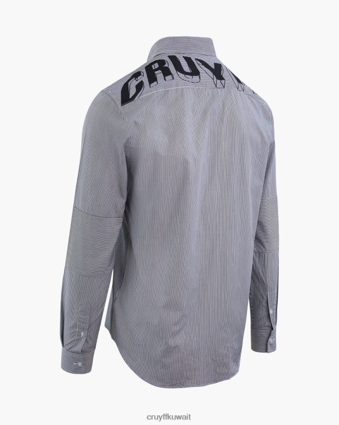 Cruyff أخضر / أبيض رجال قميص برونو Z02JN837 قميص