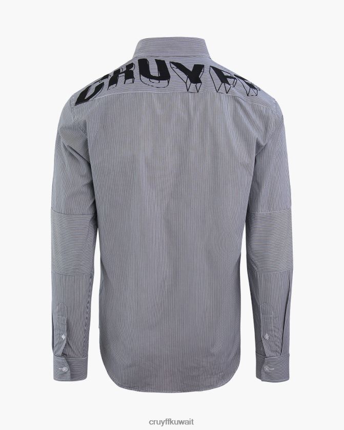 Cruyff أخضر / أبيض رجال قميص برونو Z02JN837 قميص