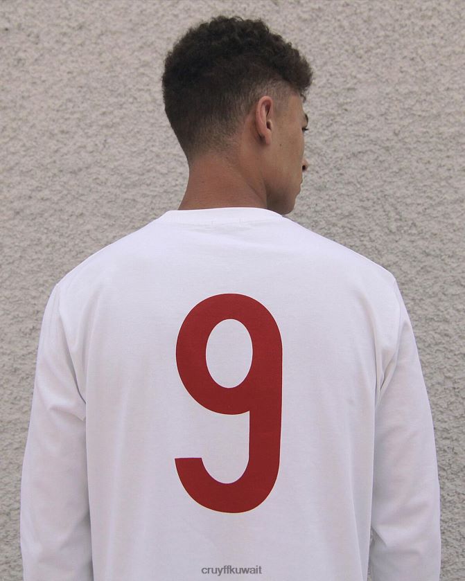 Cruyff أبيض رجال امستردام نادر Z02JN858 تي شيرت