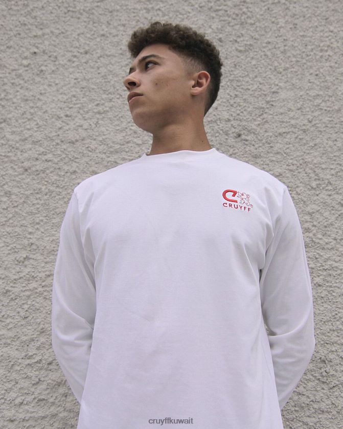Cruyff أبيض رجال امستردام نادر Z02JN858 تي شيرت