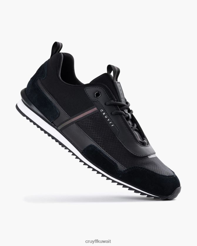 Cruyff أسود رجال رخام Z02JN859 أحذية رياضية
