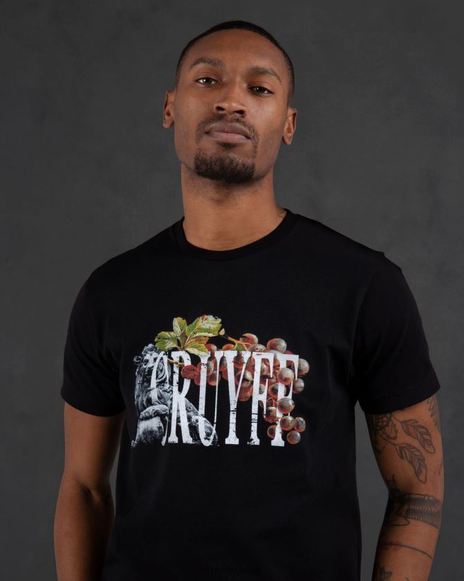 Cruyff أسود رجال تي شيرت ماورو Z02JN867 تي شيرت