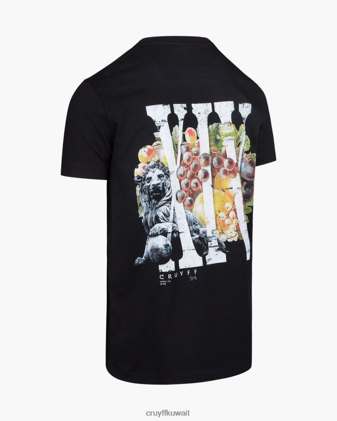 Cruyff أسود رجال تي شيرت ماورو Z02JN867 تي شيرت