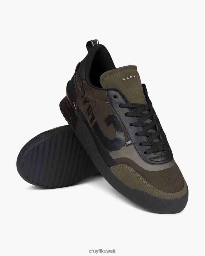 Cruyff أخضر / أسود رجال كونترا Z02JN874 أحذية رياضية