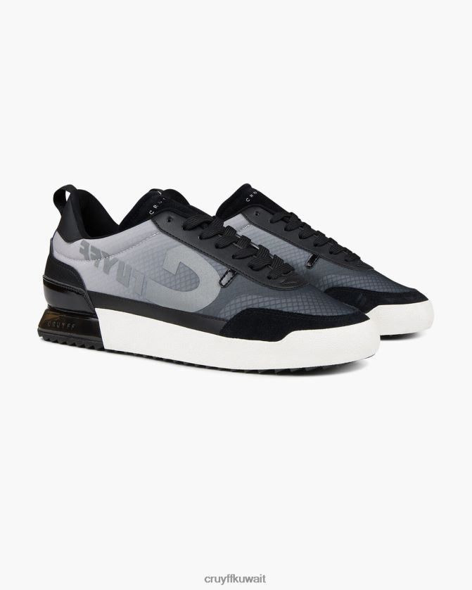 Cruyff رمادي / أسود رجال كونترا Z02JN876 أحذية رياضية