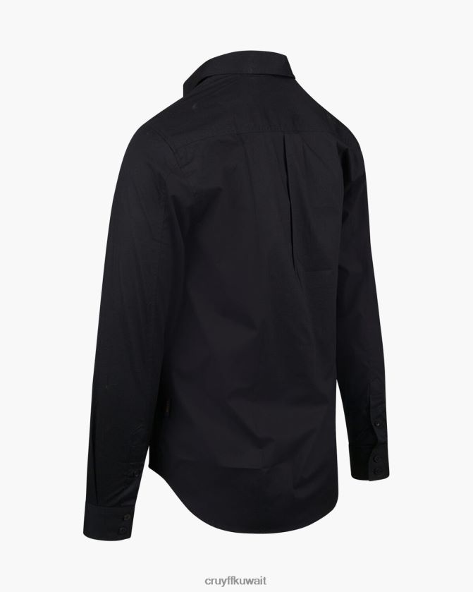 Cruyff أسود رجال قميص سيفا المطبوع Z02JN888 قميص