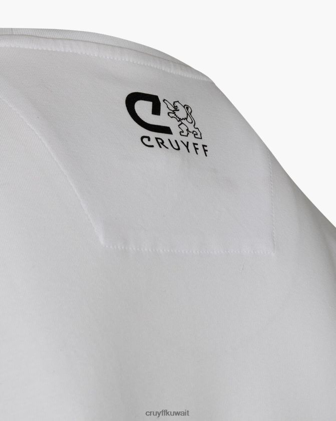 Cruyff أبيض أسود رجال قميص شاول Z02JN890 تي شيرت