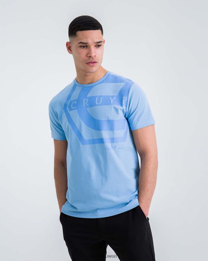 Cruyff أزرق رجال قميص شاول Z02JN891 تي شيرت