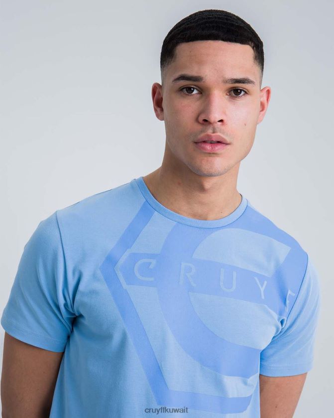 Cruyff أزرق رجال قميص شاول Z02JN891 تي شيرت