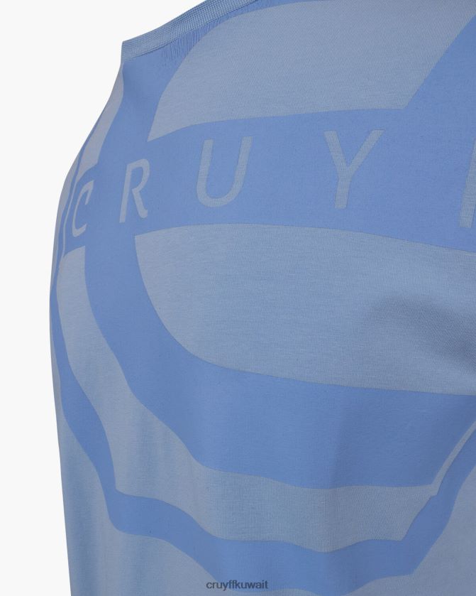 Cruyff أزرق رجال قميص شاول Z02JN891 تي شيرت