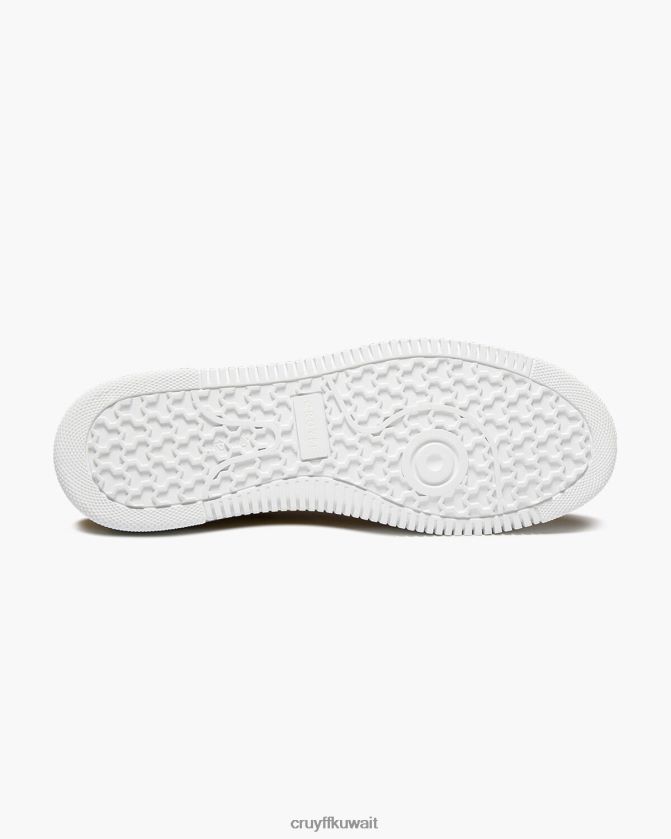 Cruyff أصفر رجال جوان اناكوندا / راي جلد Z02JN908 أحذية رياضية