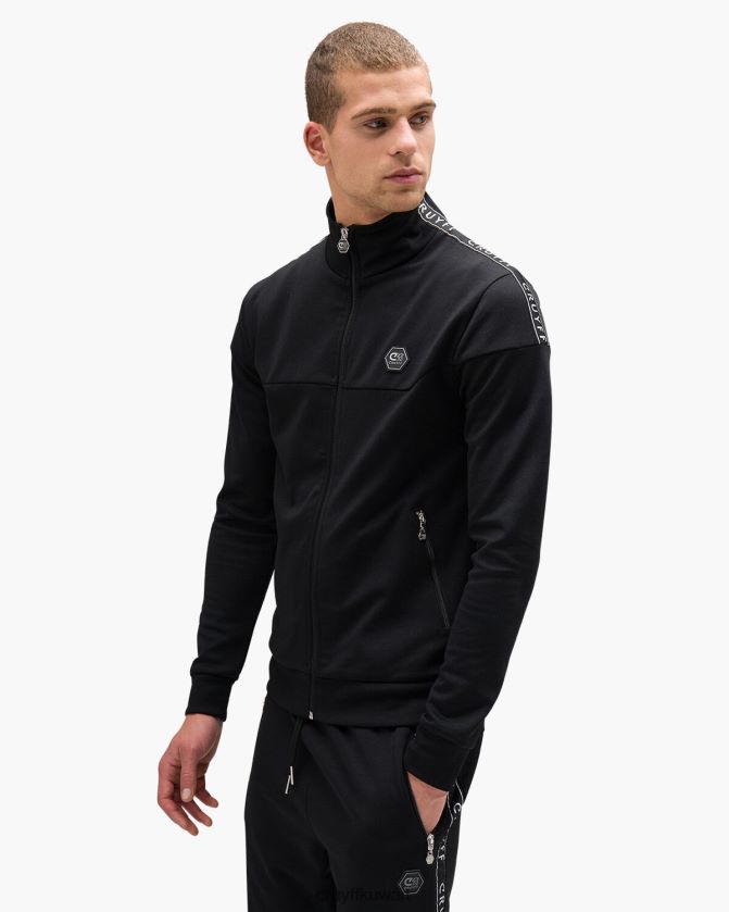 Cruyff أسود رجال فالنتيني أعلى المسار Z02JN913 السترة