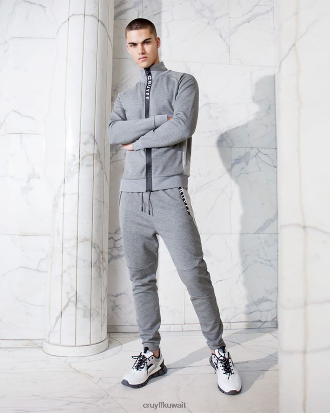 Cruyff رمادي رجال إميليو أعلى المسار Z02JN936 السترة