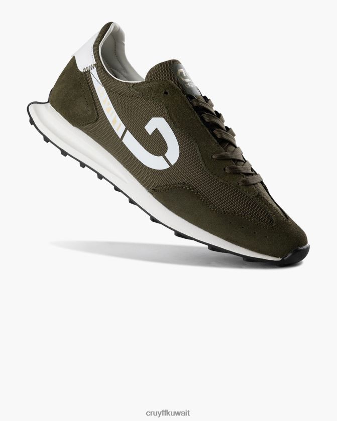 Cruyff أخضر غامق رجال لندن سيرا على الأقدام Z02JN93 أحذية رياضية