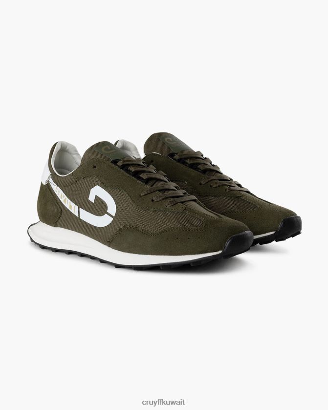 Cruyff أخضر غامق رجال لندن سيرا على الأقدام Z02JN93 أحذية رياضية