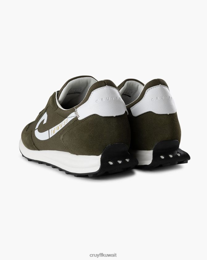 Cruyff أخضر غامق رجال لندن سيرا على الأقدام Z02JN93 أحذية رياضية