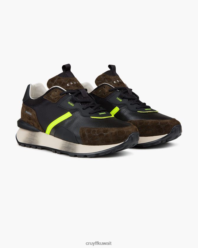 Cruyff أسود / أخضر رجال مونتسيرات Z02JN940 أحذية رياضية