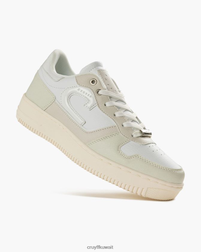 Cruyff أبيض نحيف كامبو منخفض لوكس Z02JN954 أحذية رياضية