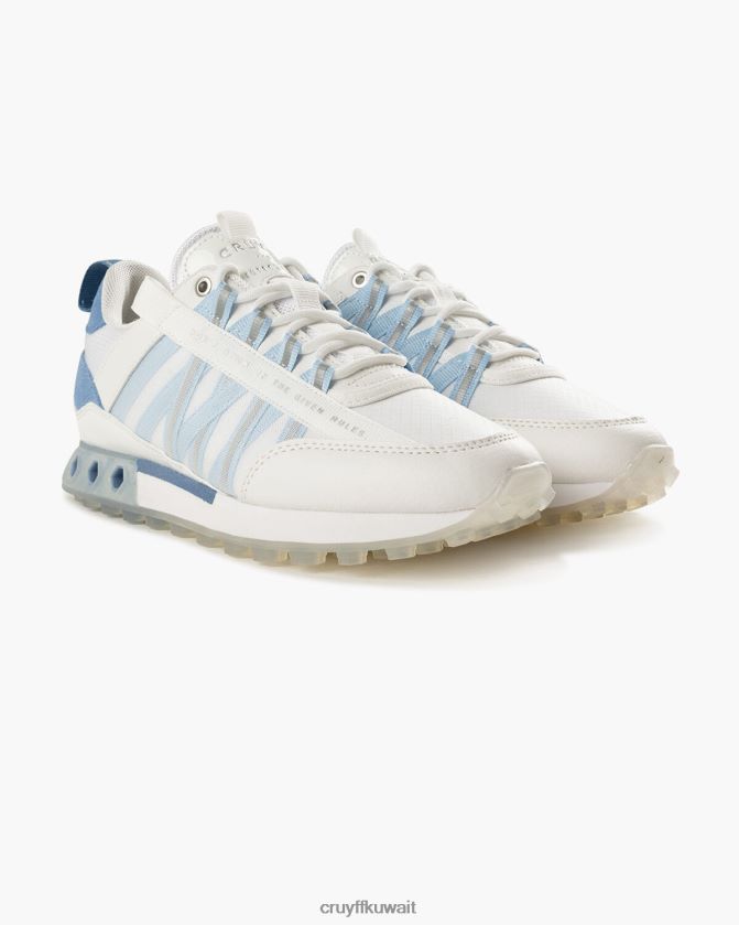 Cruyff ابيض ازرق نحيف الخوف عرافة التكنولوجيا Z02JN957 أحذية رياضية