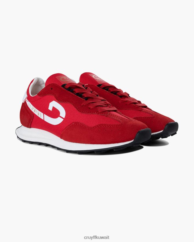 Cruyff أحمر نحيف لندن سيرا على الأقدام Z02JN958 أحذية رياضية