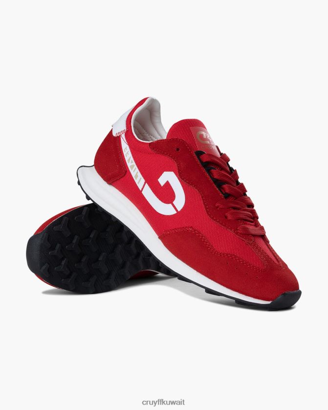 Cruyff أحمر نحيف لندن سيرا على الأقدام Z02JN958 أحذية رياضية