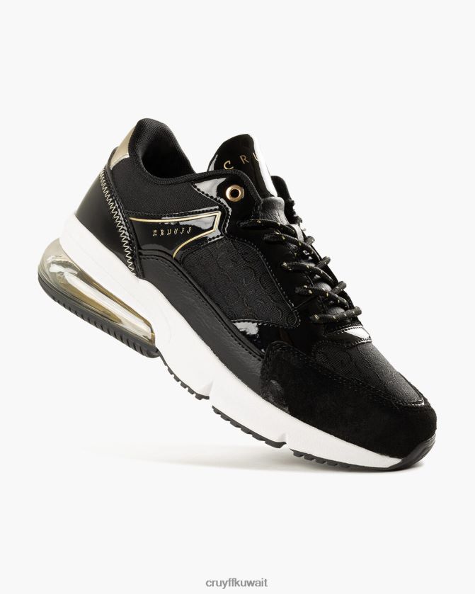 Cruyff أسود نحيف لوكس الماس Z02JN965 أحذية رياضية