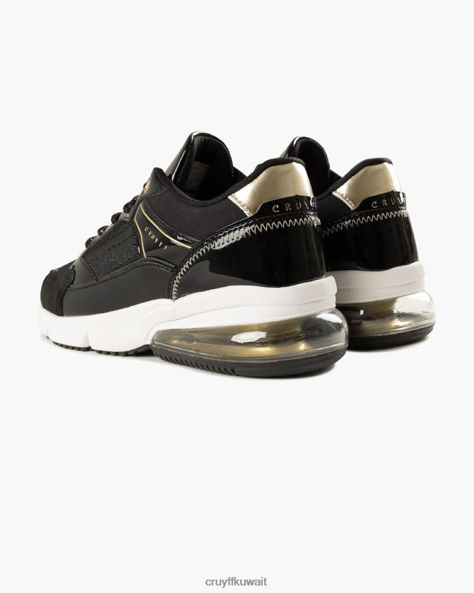Cruyff أسود نحيف لوكس الماس Z02JN965 أحذية رياضية