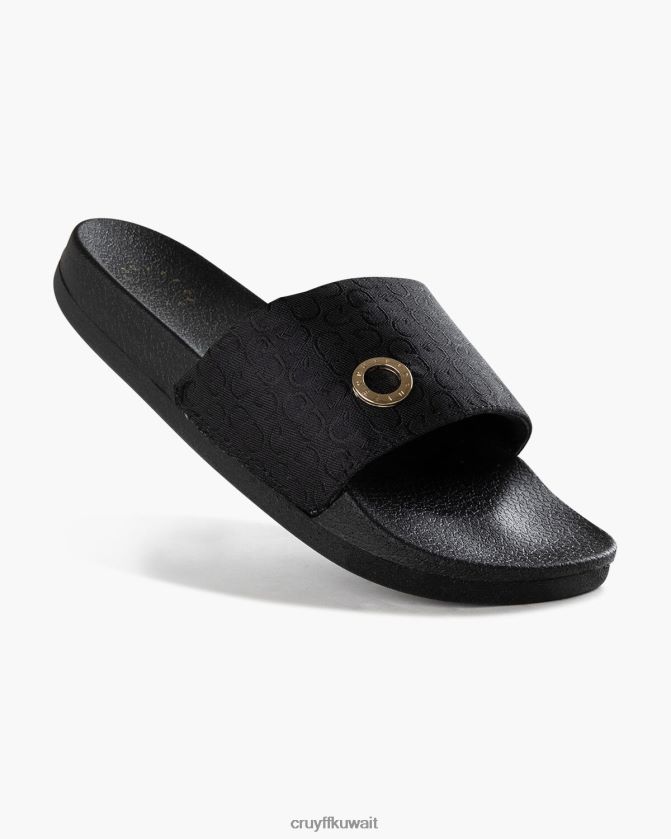 Cruyff أسود نحيف أكوا كوبا لوكس Z02JN967 الشرائح