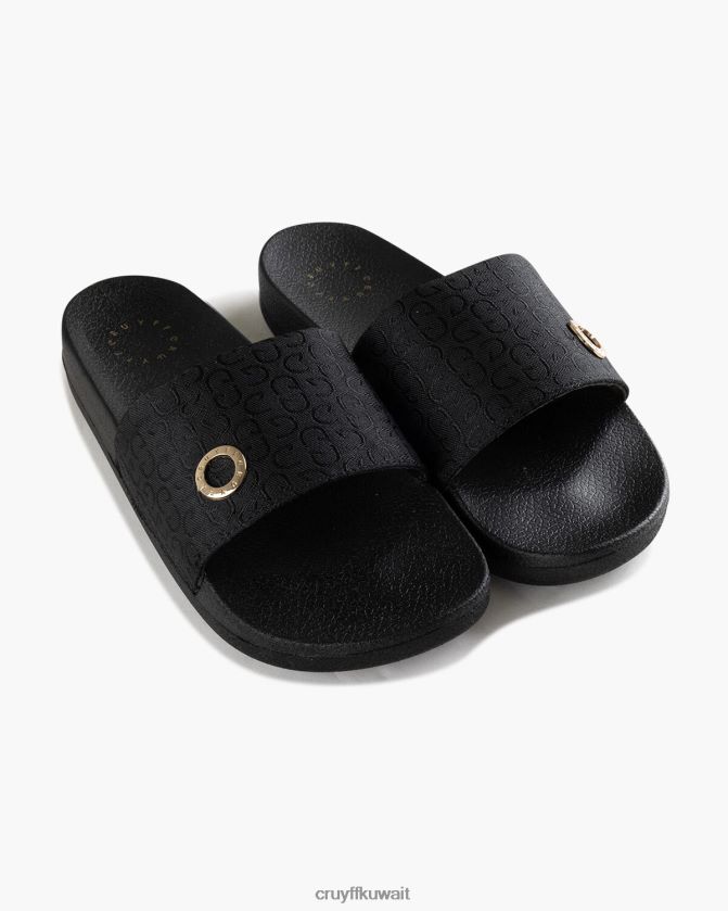 Cruyff أسود نحيف أكوا كوبا لوكس Z02JN967 الشرائح