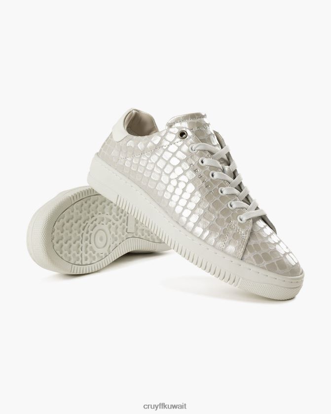 Cruyff فضة نحيف جوان Z02JN969 أحذية رياضية