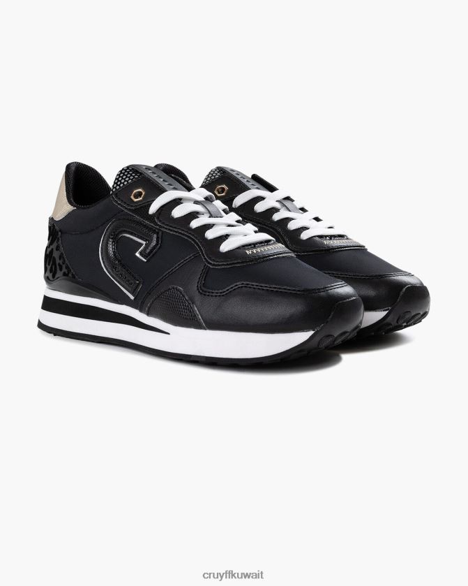 Cruyff أسود نحيف باركرونر لوكس Z02JN970 أحذية رياضية