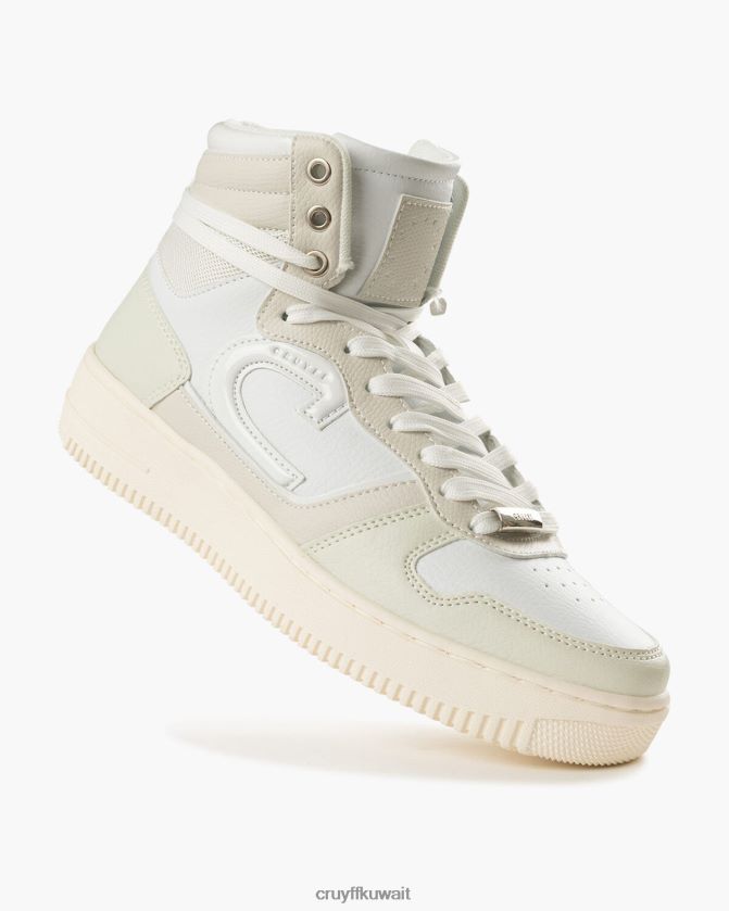 Cruyff أبيض نحيف كامبو عالية لوكس Z02JN979 أحذية رياضية