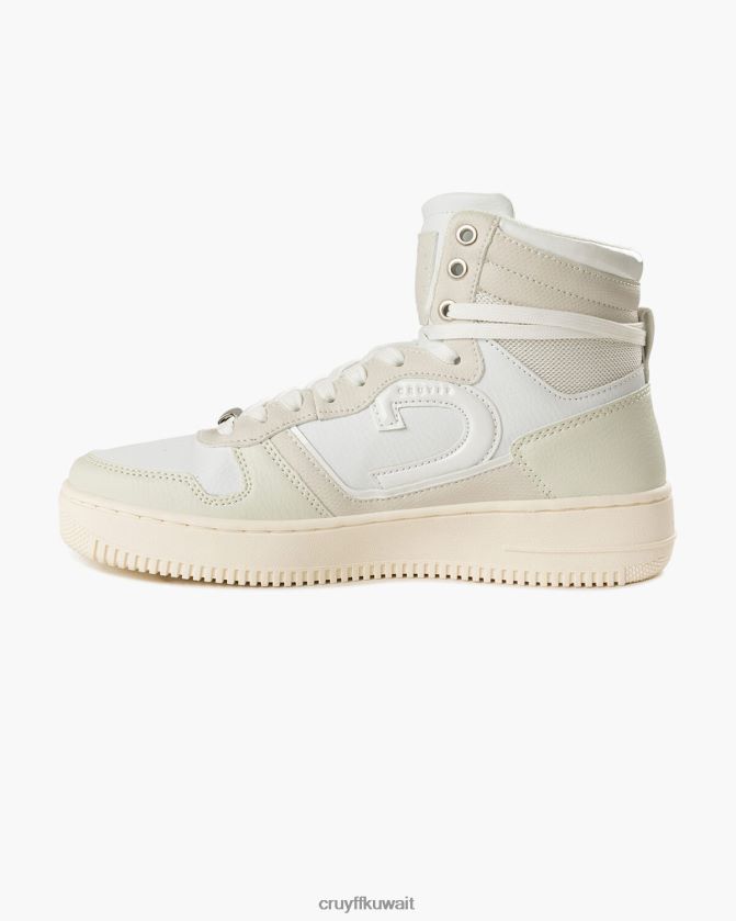 Cruyff أبيض نحيف كامبو عالية لوكس Z02JN979 أحذية رياضية