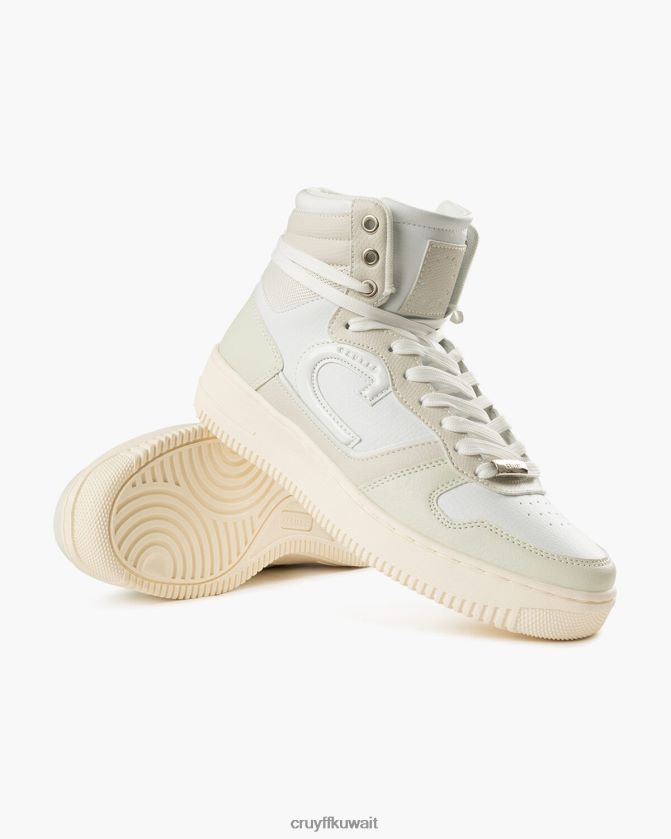 Cruyff أبيض نحيف كامبو عالية لوكس Z02JN979 أحذية رياضية