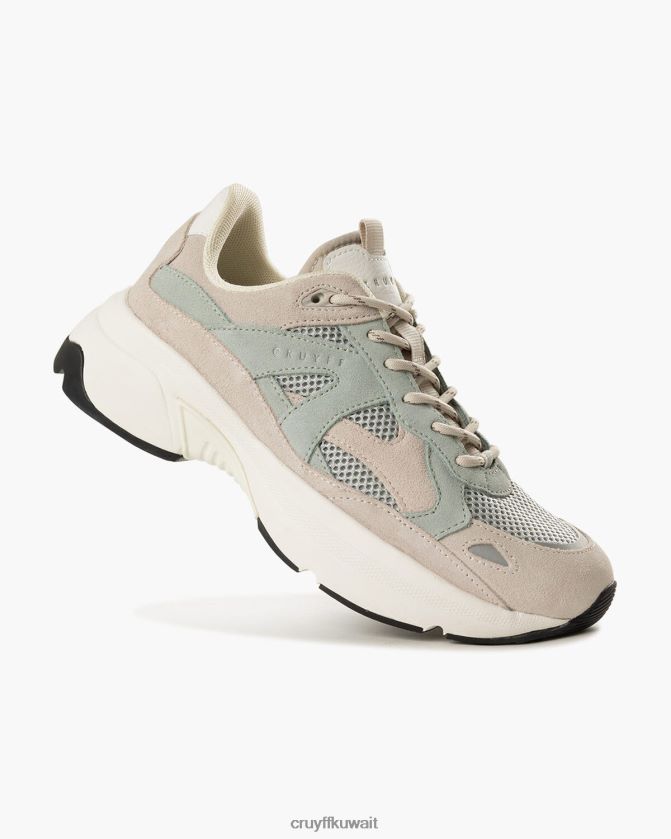 Cruyff أزرق / بني نحيف يونيو Z02JN980 أحذية رياضية