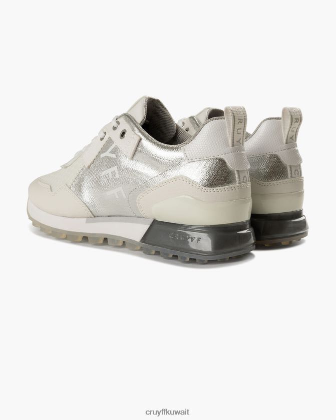 Cruyff أبيض فضي نحيف سوبربيا Z02JN981 أحذية رياضية