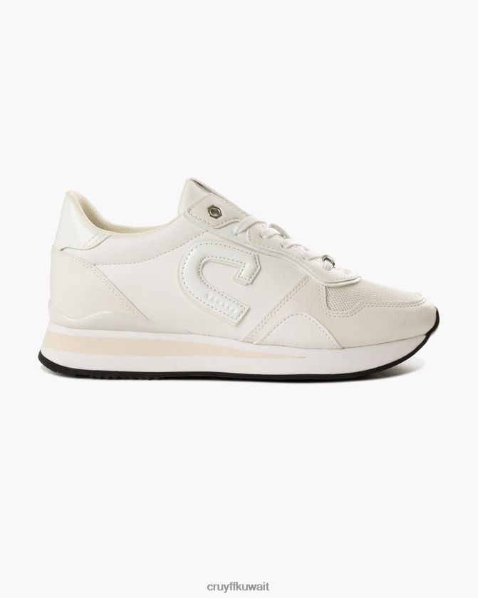Cruyff أبيض نحيف باركرونر لوكس Z02JN987 أحذية رياضية