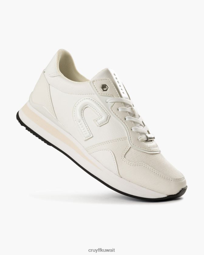 Cruyff أبيض نحيف باركرونر لوكس Z02JN987 أحذية رياضية