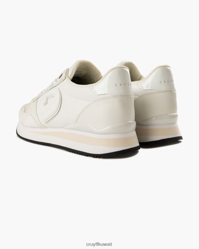 Cruyff أبيض نحيف باركرونر لوكس Z02JN987 أحذية رياضية
