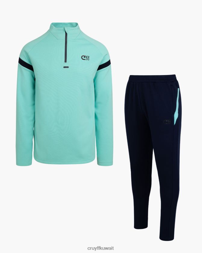 Cruyff cockotoo / البحرية رجال بدلة زاوية Z02JN412 بدلة