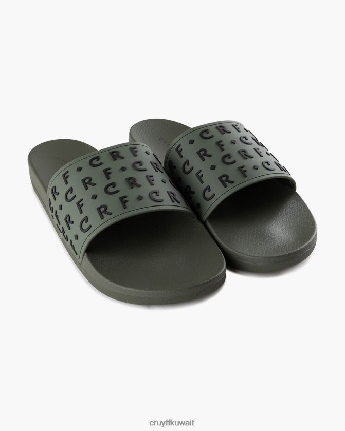 Cruyff أخضر غامق رجال شريحة crf Z02JN246 الشرائح