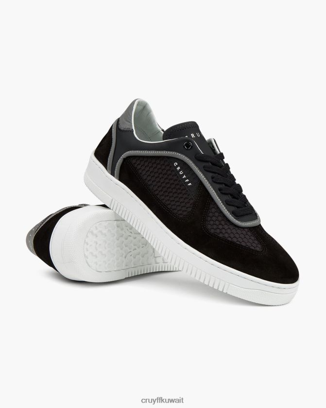Cruyff أسود رجال cristallo nytech / مات Z02JN920 أحذية رياضية