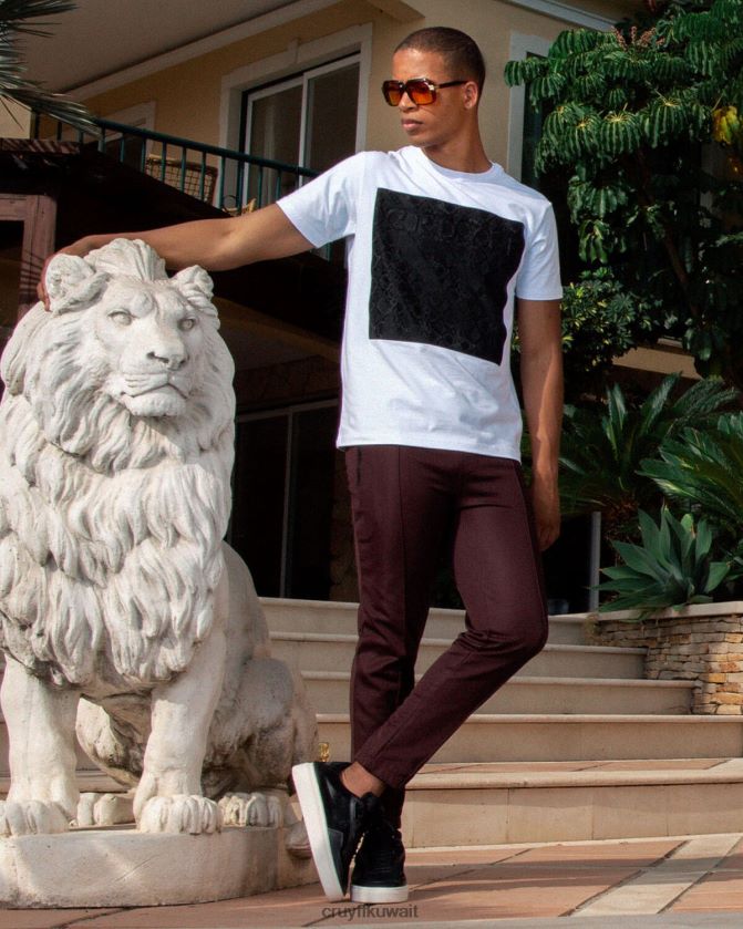 Cruyff أسود / بني رجال بانت culebra Z02JN386 بنطال