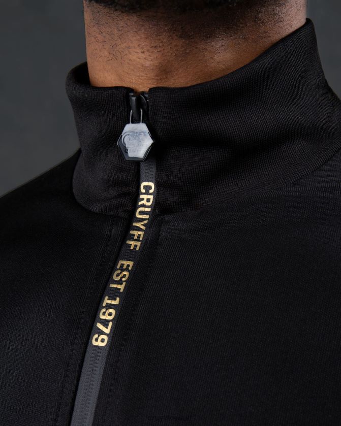 Cruyff أسود رجال أعلى المسار enzo Z02JN928 السترة