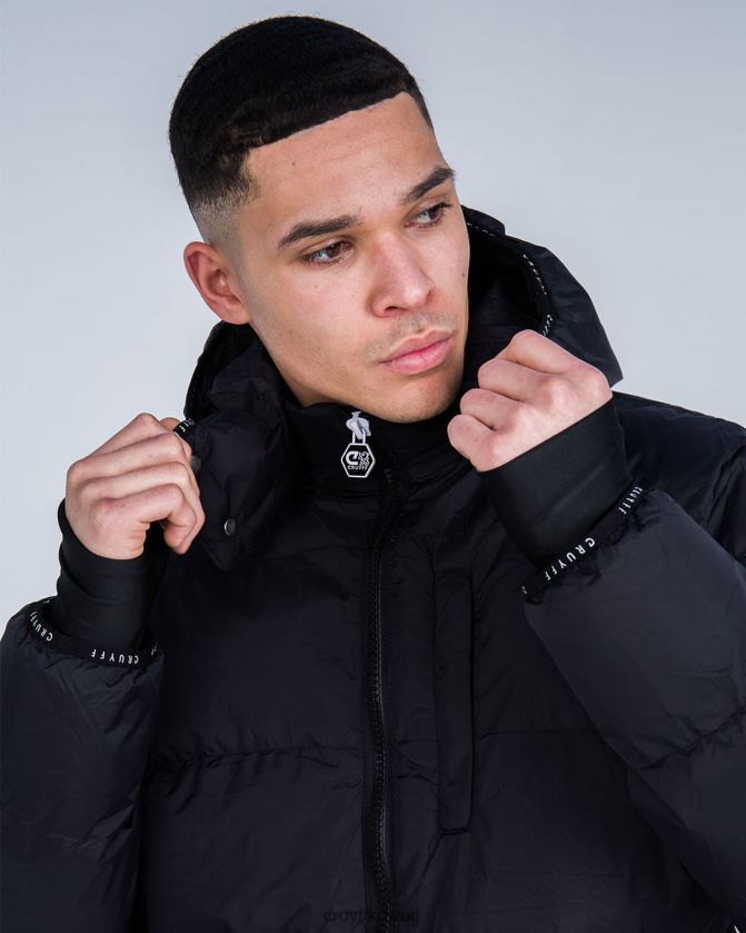 Cruyff أسود رجال جاكيت مبطن galvez Z02JN763 السترة