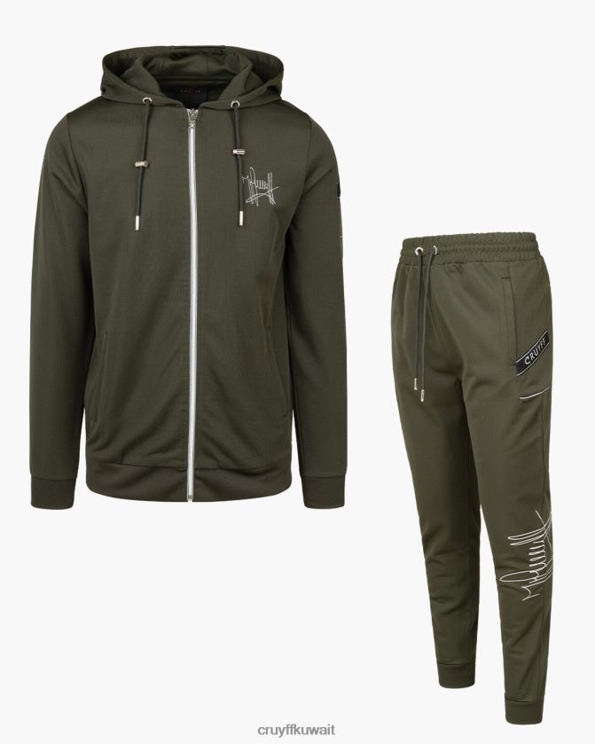 Cruyff أخضر غامق رجال بدلة رياضية paolo fz Z02JN46 بدلة