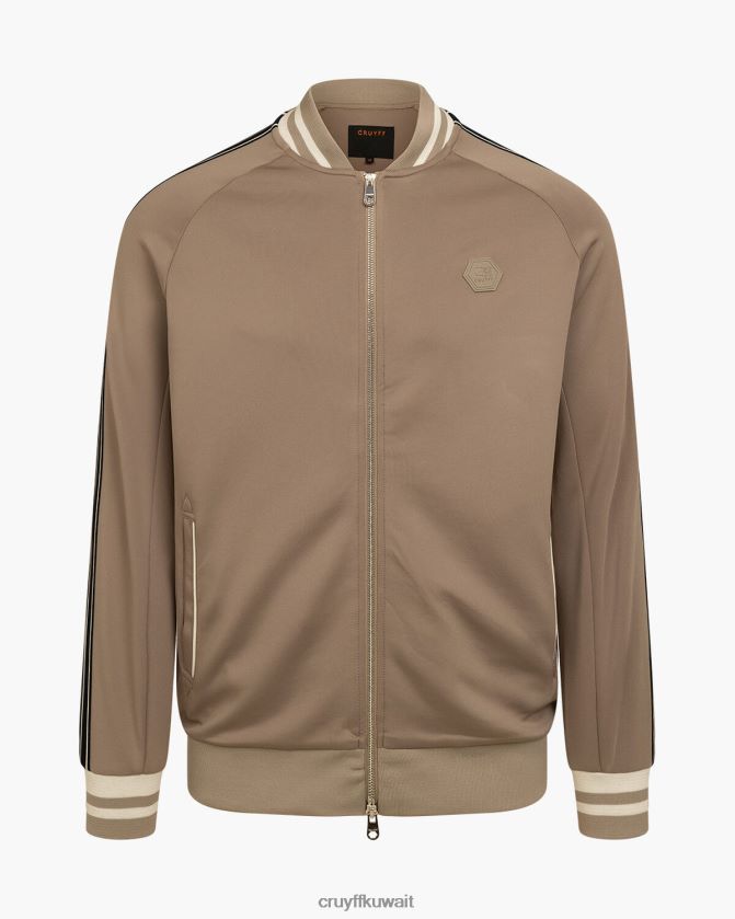 Cruyff sabbia scuro رجال أعلى مضمار سكوبا سانتينو Z02JN481 السترة